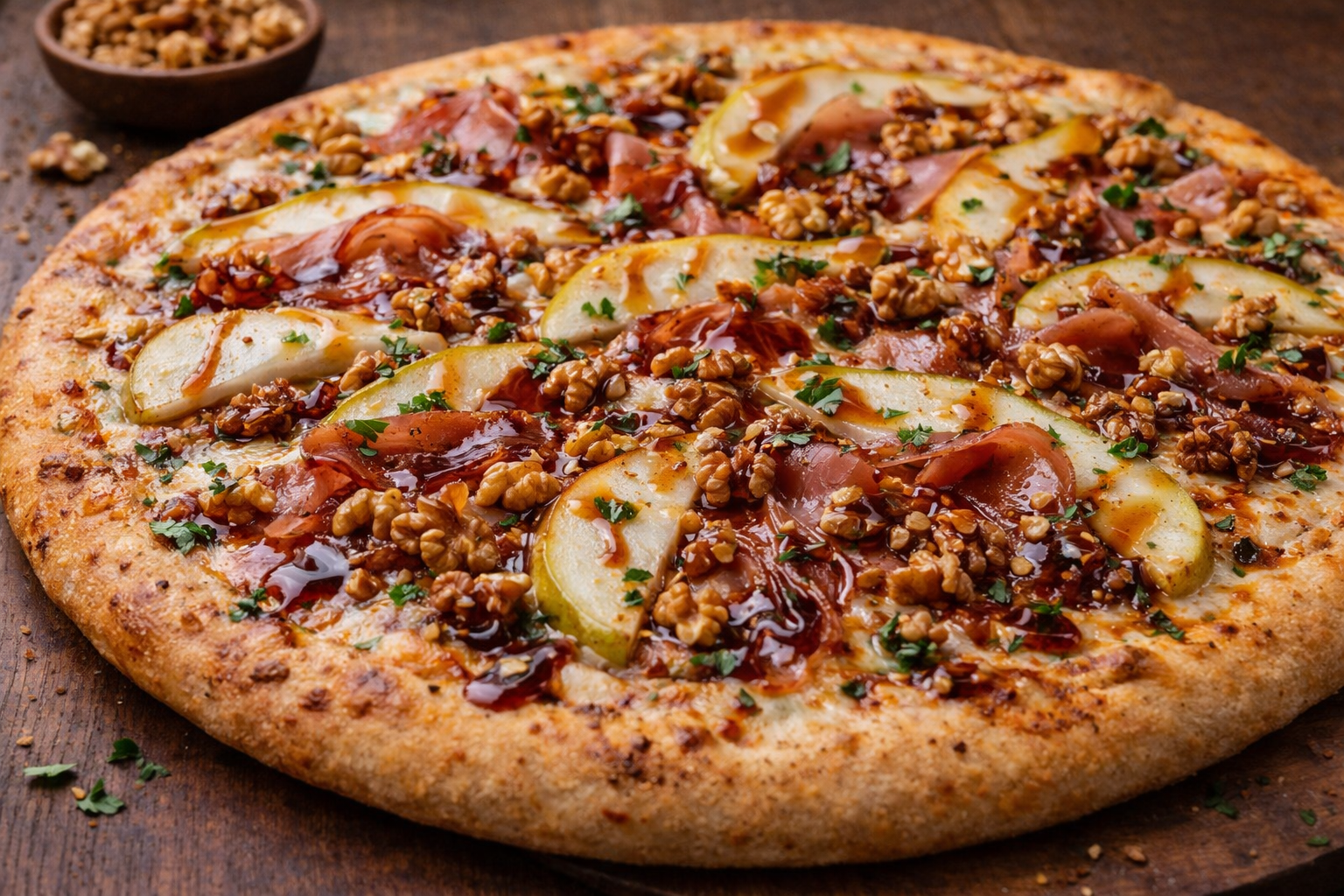 Pizza Almendra After